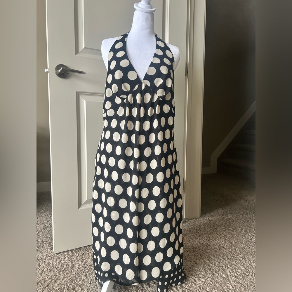 Lori m collection woman’s size 14 halter dress midi
